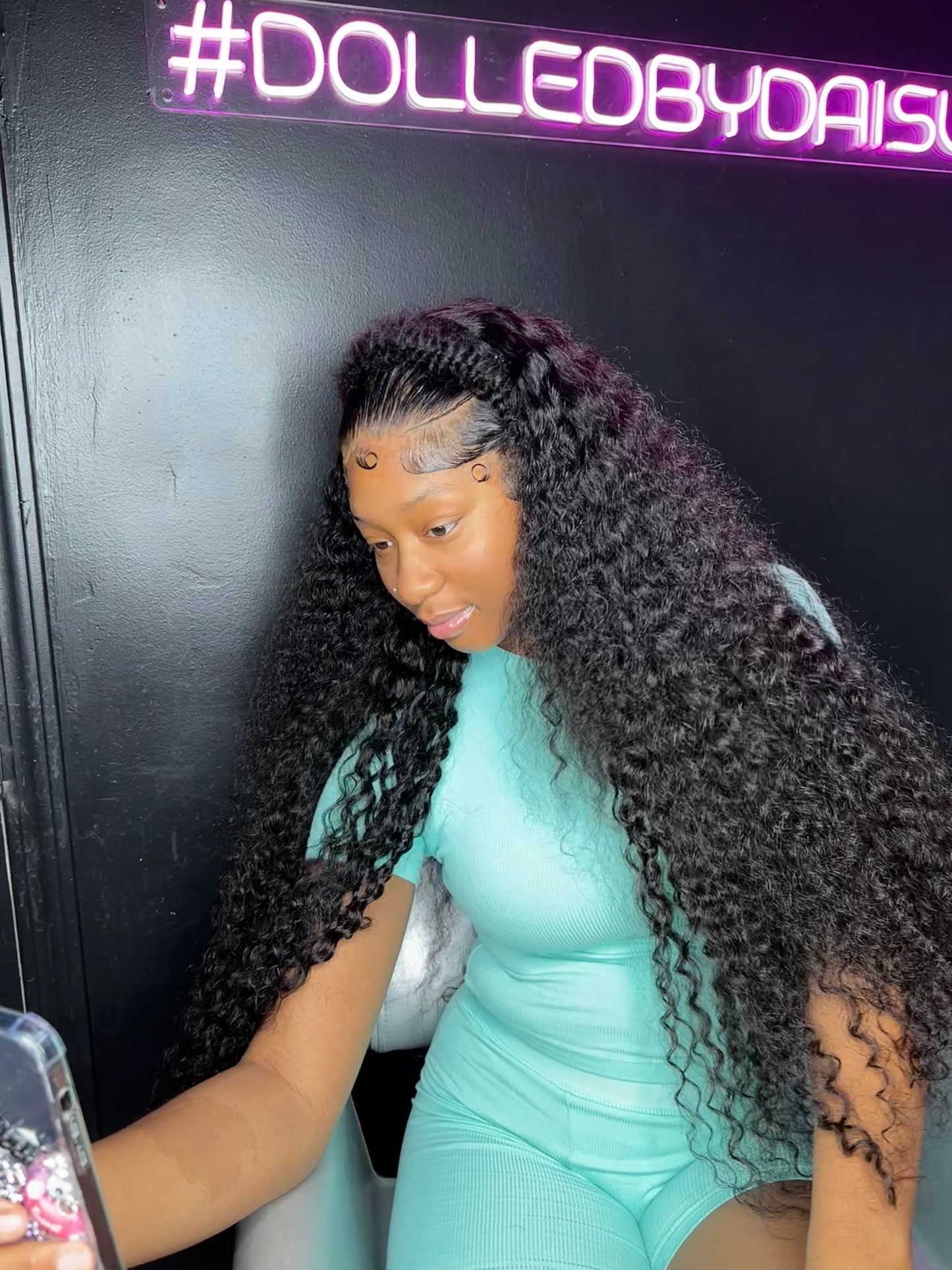 RAW WATERWAVE FRONTAL WIG
